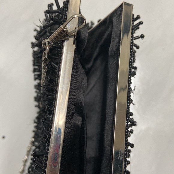 Black beaded clutch - Picture 6 of 6